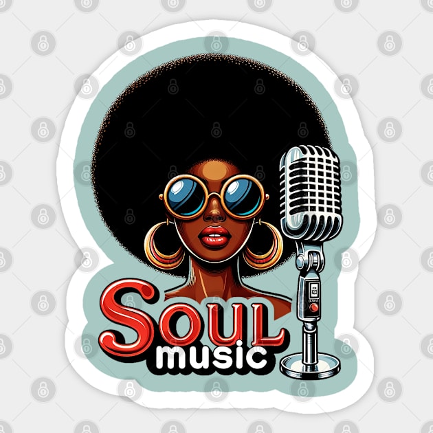 Soul Music Sticker by UrbanLifeApparel